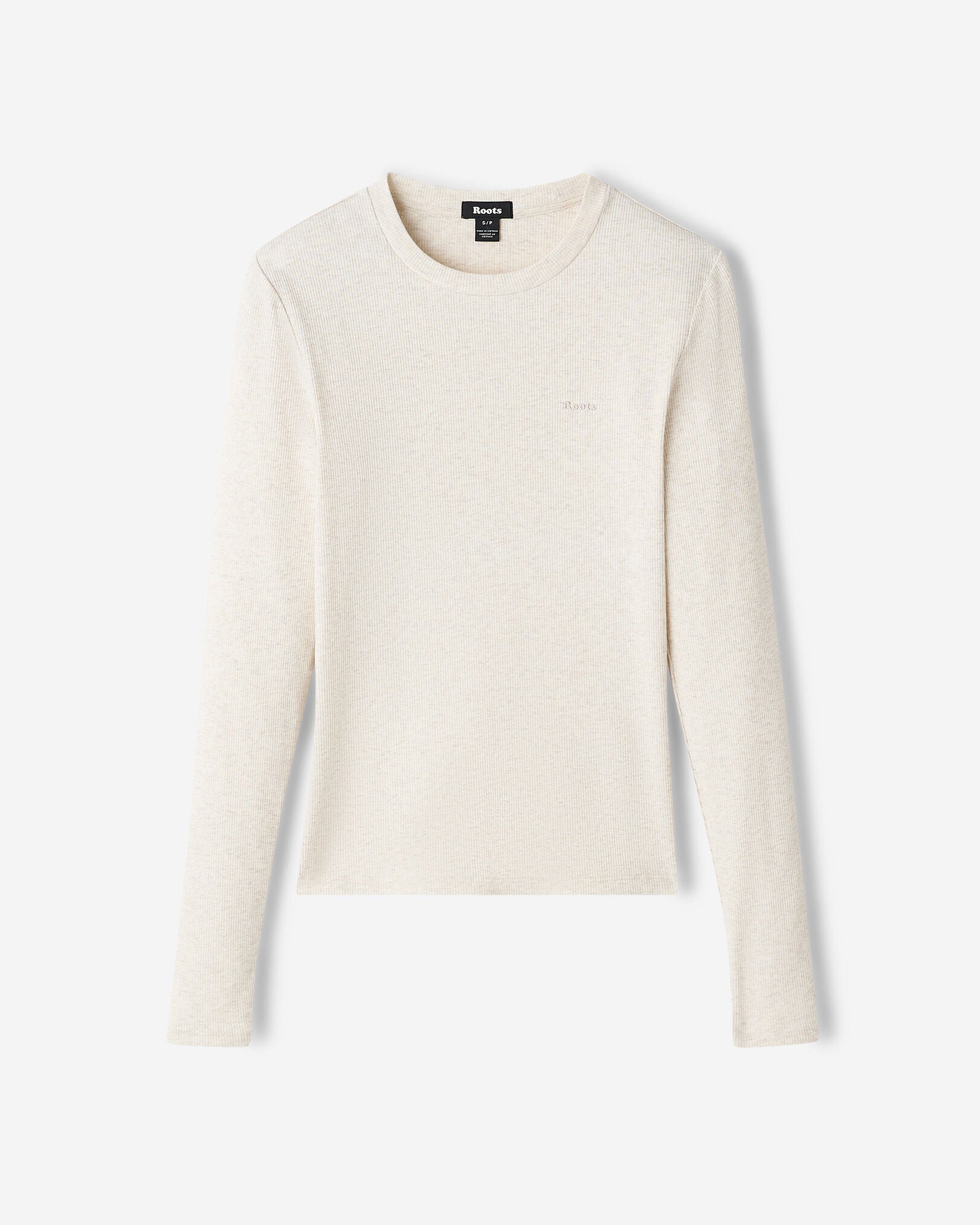 Roam Rib Fitted Long Sleeve Top