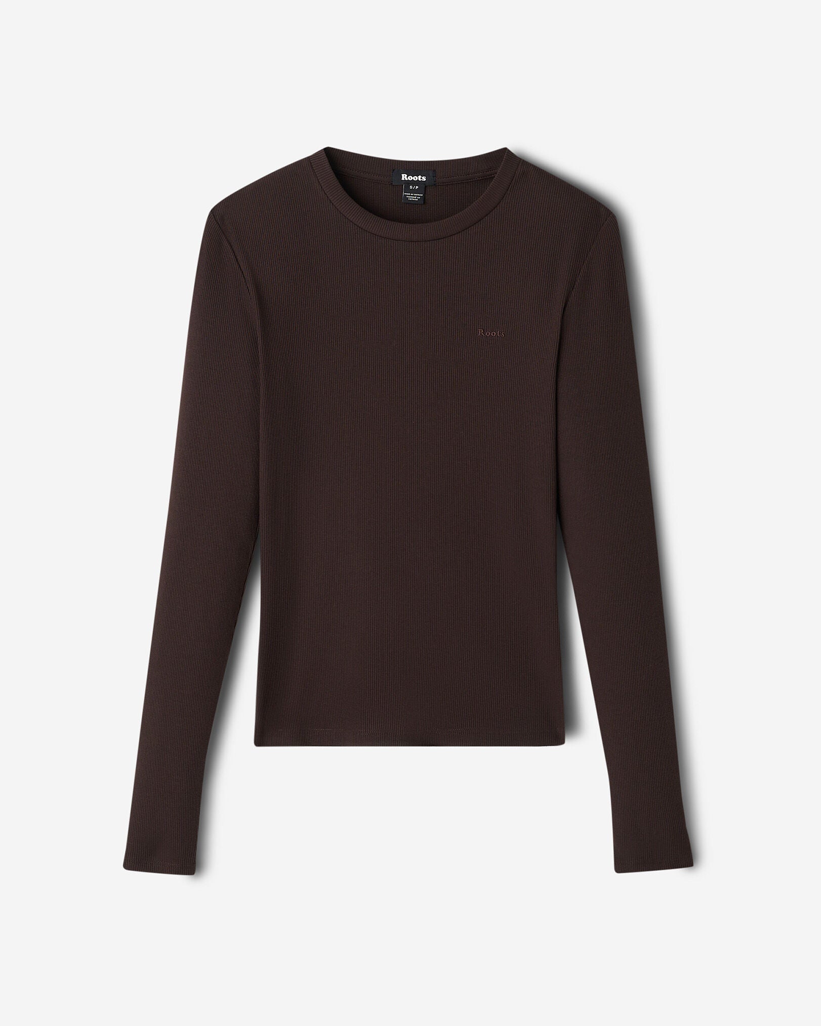 Roam Rib Fitted Long Sleeve Top