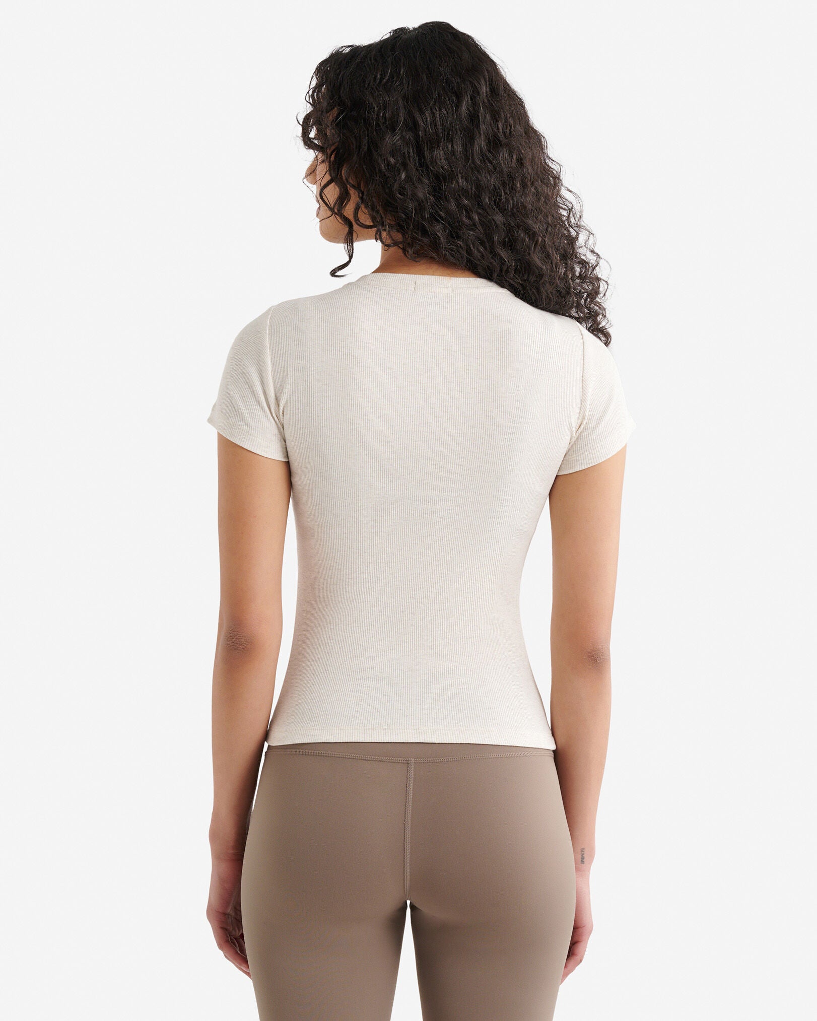 Roam Rib Fitted Short Sleeve Top