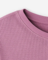 Waffle Long Sleeve Top