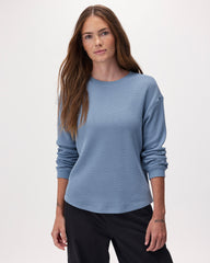 Waffle Long Sleeve Top