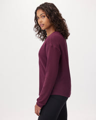 Waffle Long Sleeve Top
