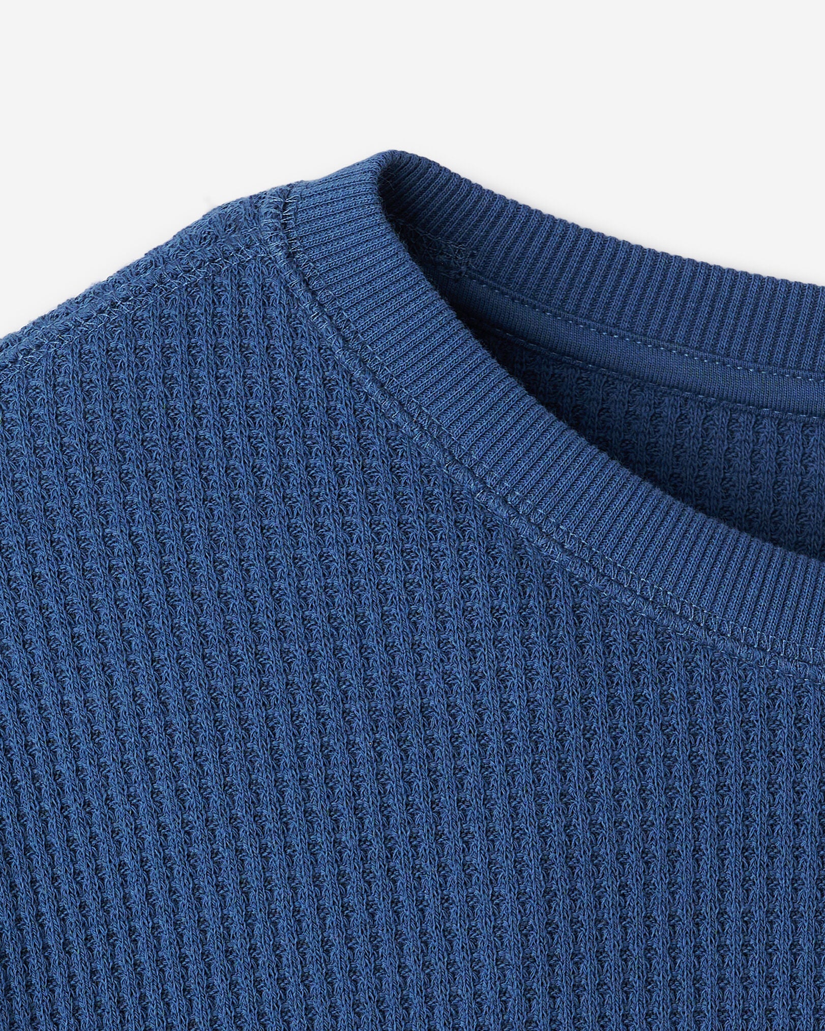 Waffle Long Sleeve Top