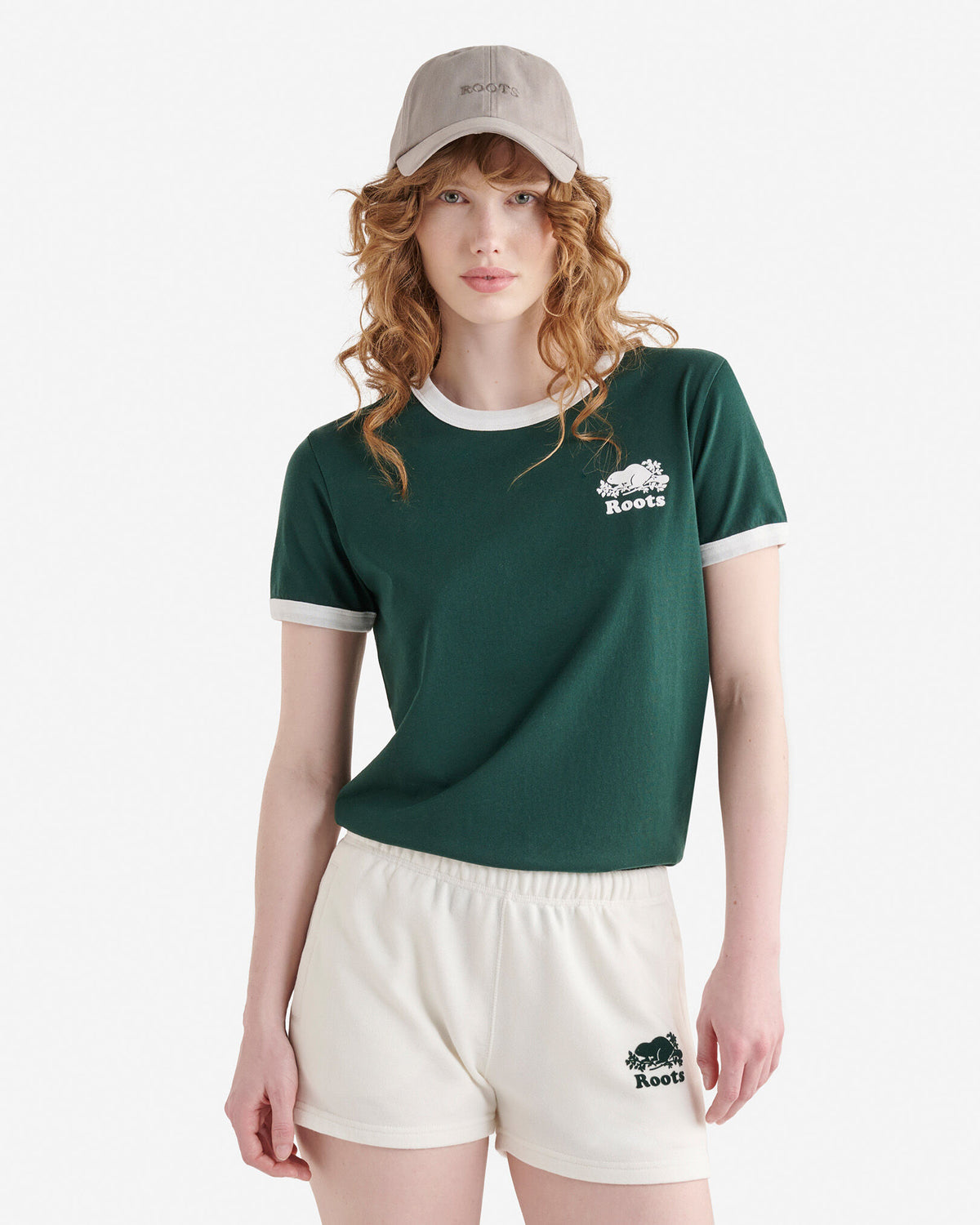 Womens Organic Cooper Ringer T-Shirt