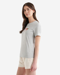 Womens Roots Fruit Stamp T-Shirt