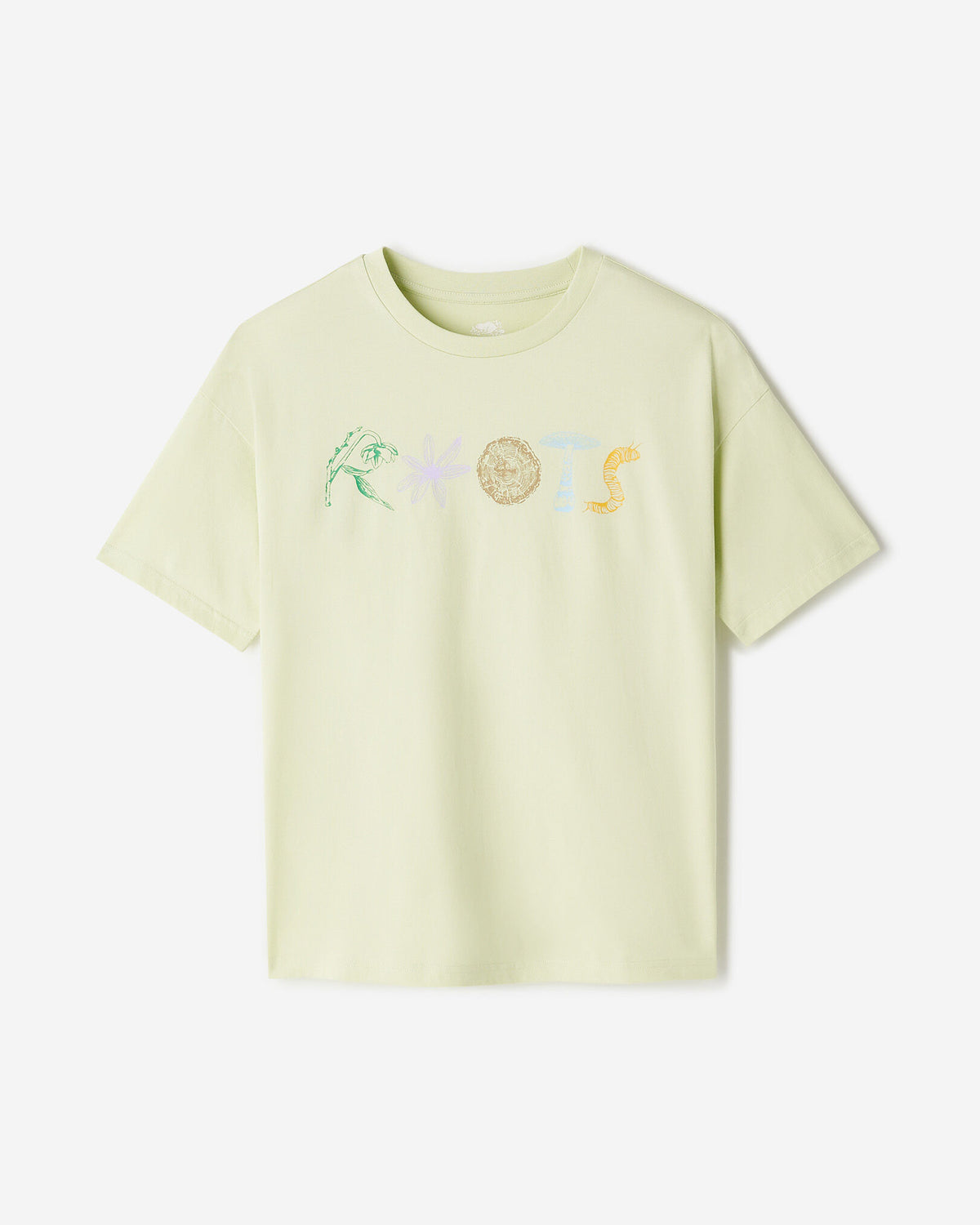 Womens Roots Nature Stamp T-Shirt