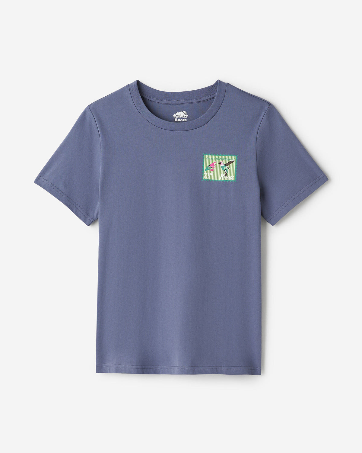 Womens Roots Spring Stamp T-Shirt