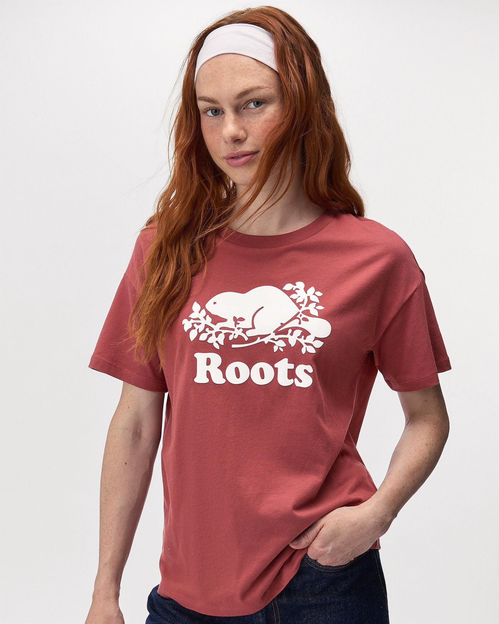 Womens Organic Relaxed Cooper T-Shirt