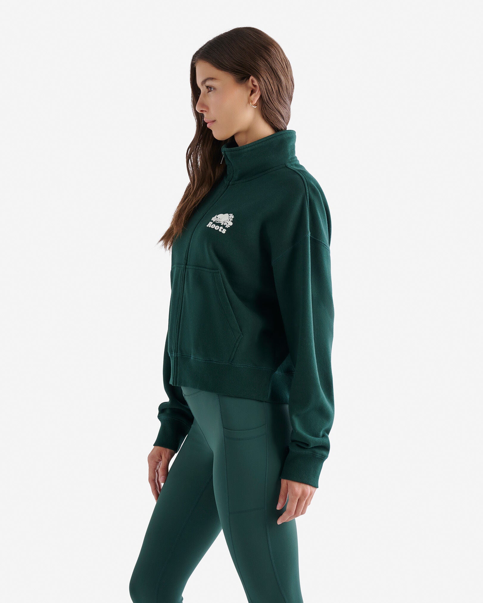 Organic Cooper Track Full Zip Jacket