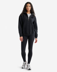 Organic Cooper Relaxed Quarter Zip Stein
