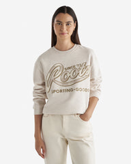 Plaid Applique Crew