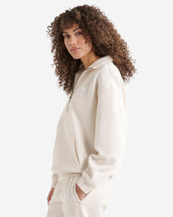 Organic Cooper Relaxed Quarter Zip Stein