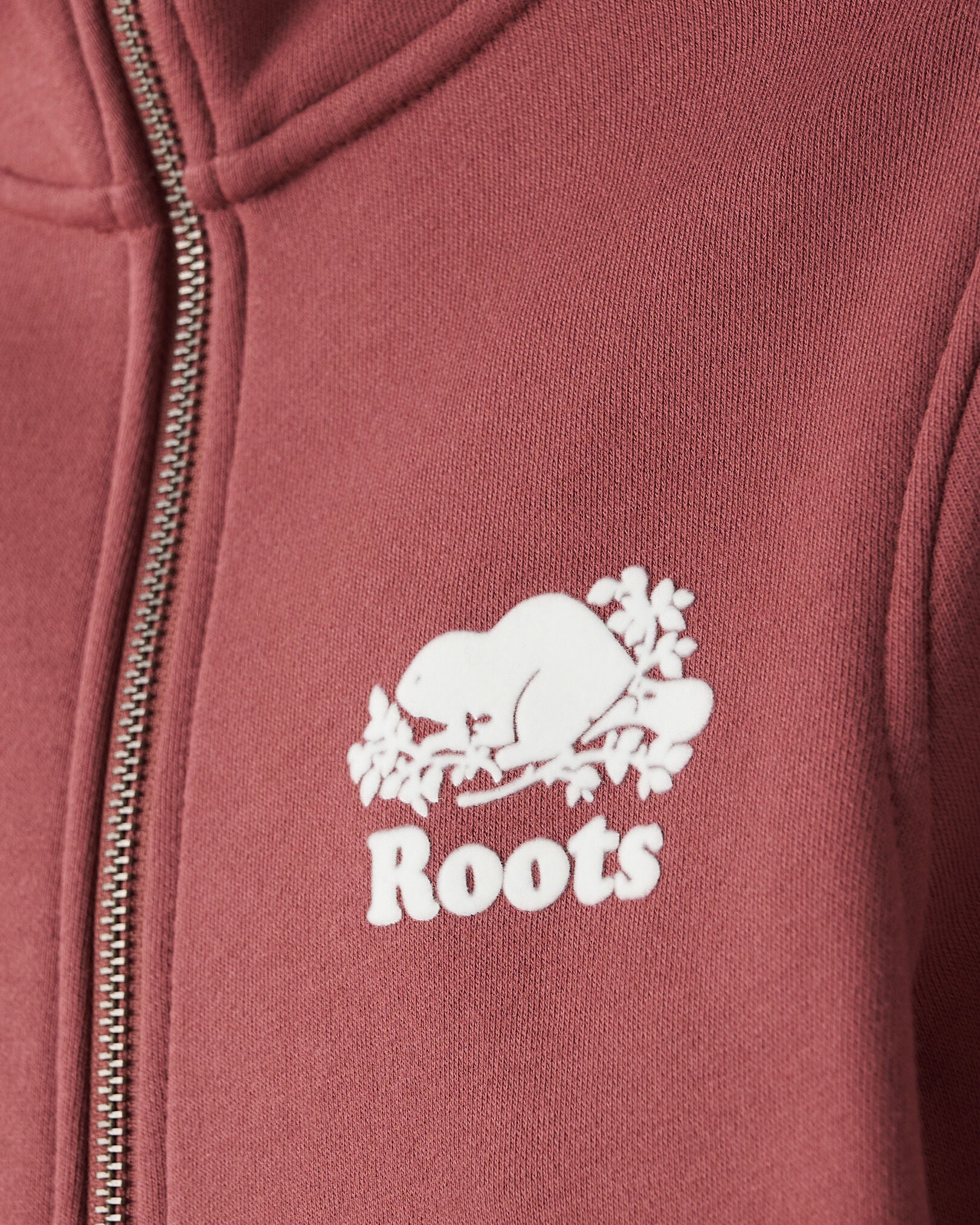 Organic Cooper Slim Full Zip Hoodie
