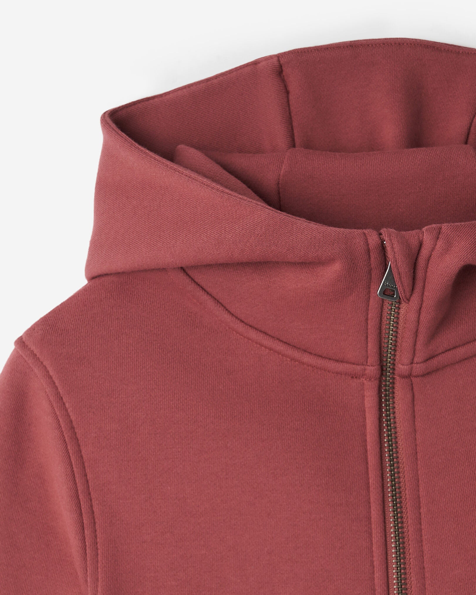 Organic Cooper Slim Full Zip Hoodie