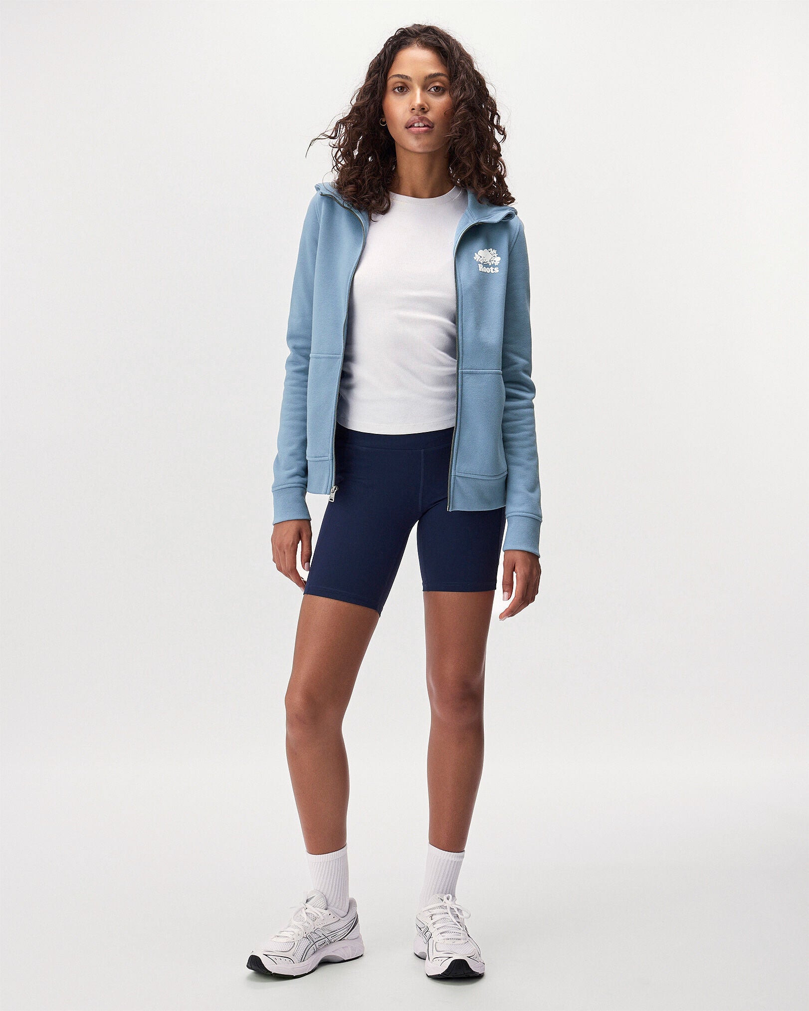 Organic Cooper Slim Full Zip Hoodie