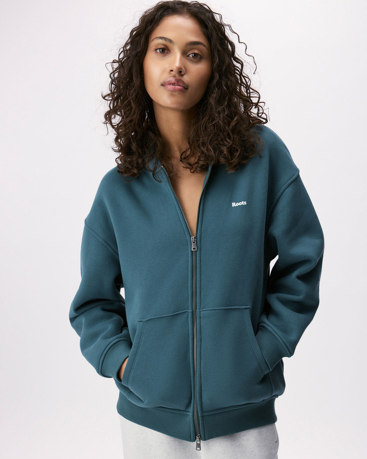 Cloud Long Full Zip Hoodie