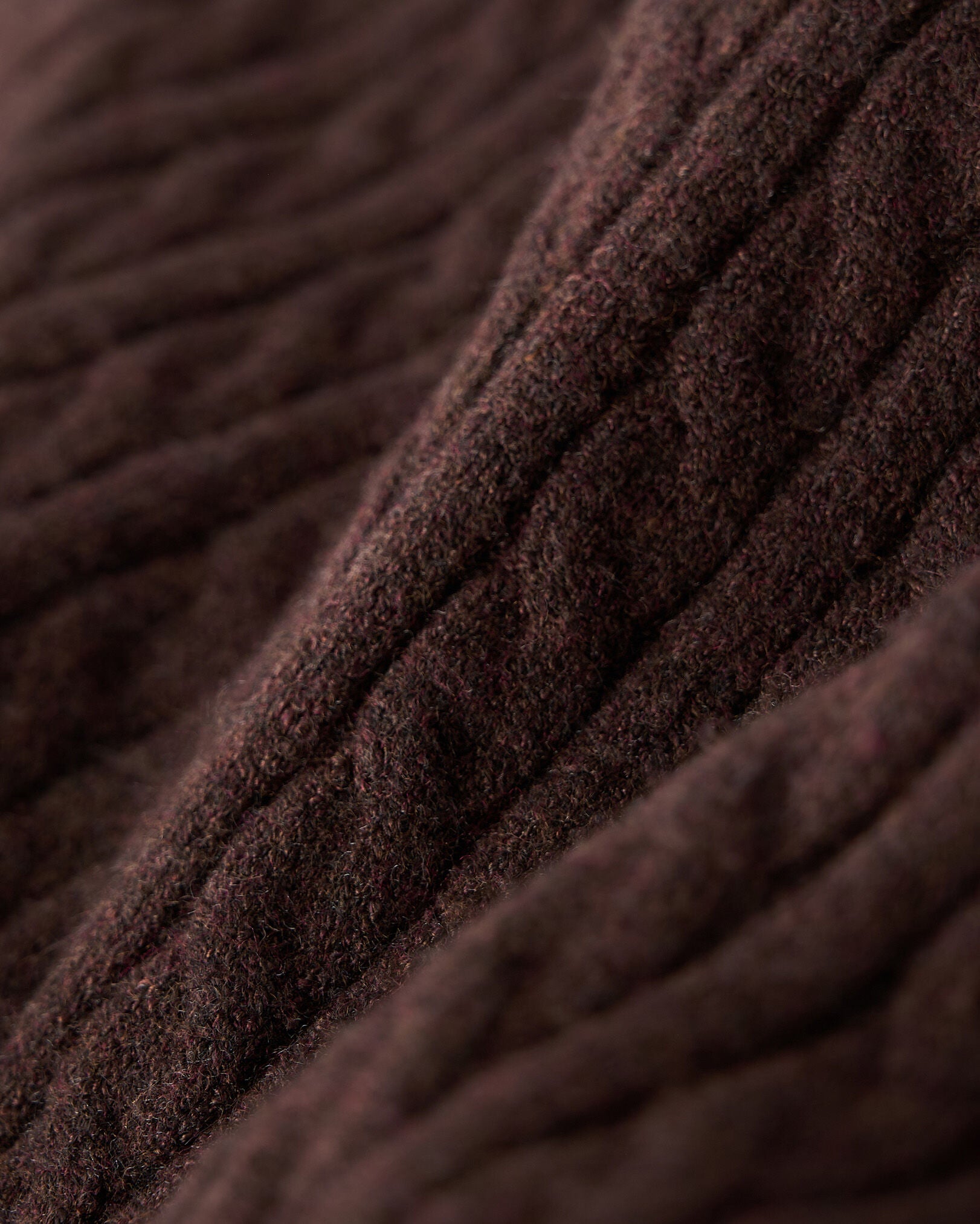 Bowen Cable Knit Full Zip Hoodie