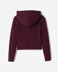 Bowen Cable Knit Full Zip Hoodie