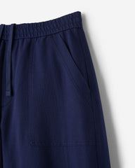 Welland Knit Twill Barrel Pant