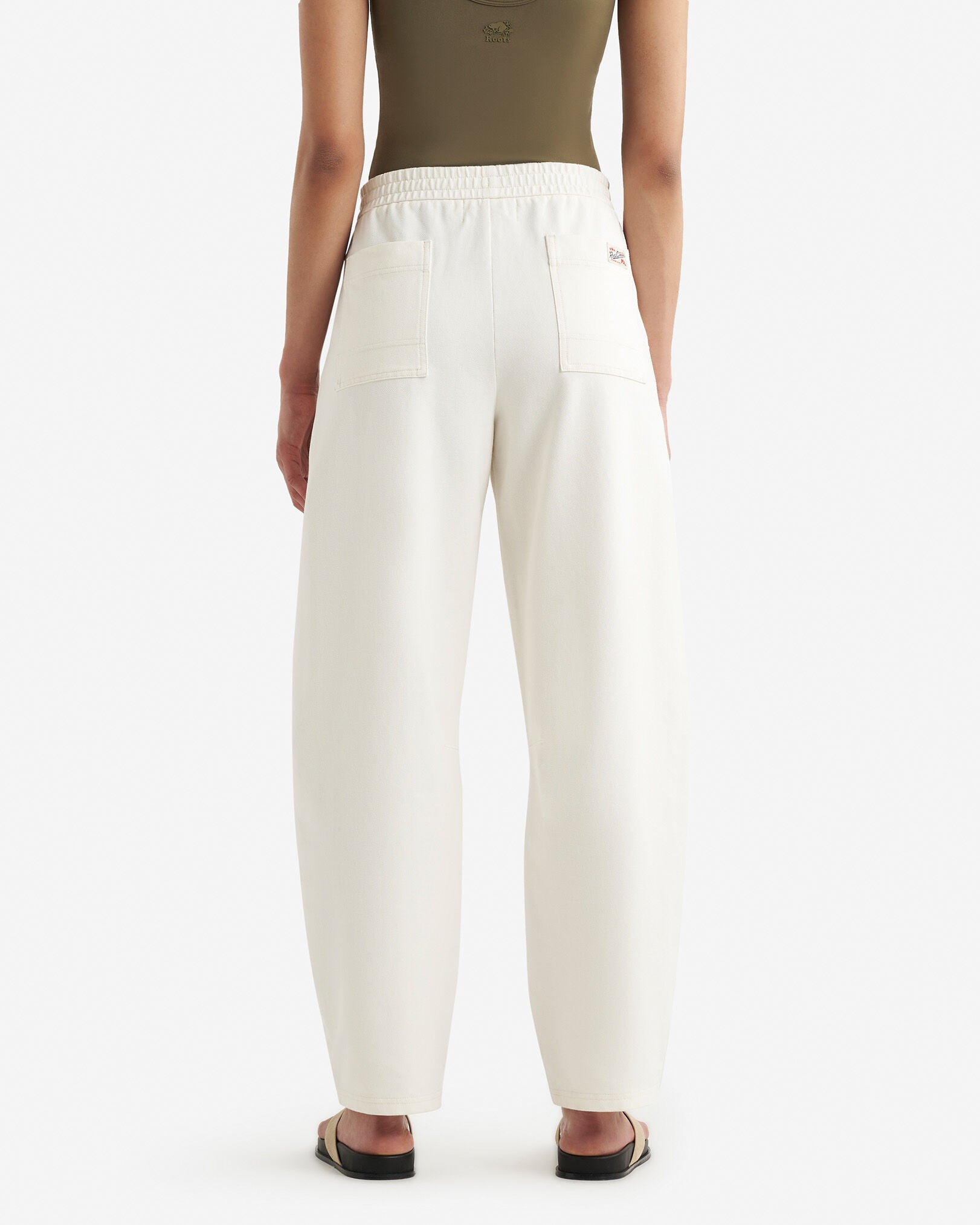 Welland Knit Twill Barrel Pant