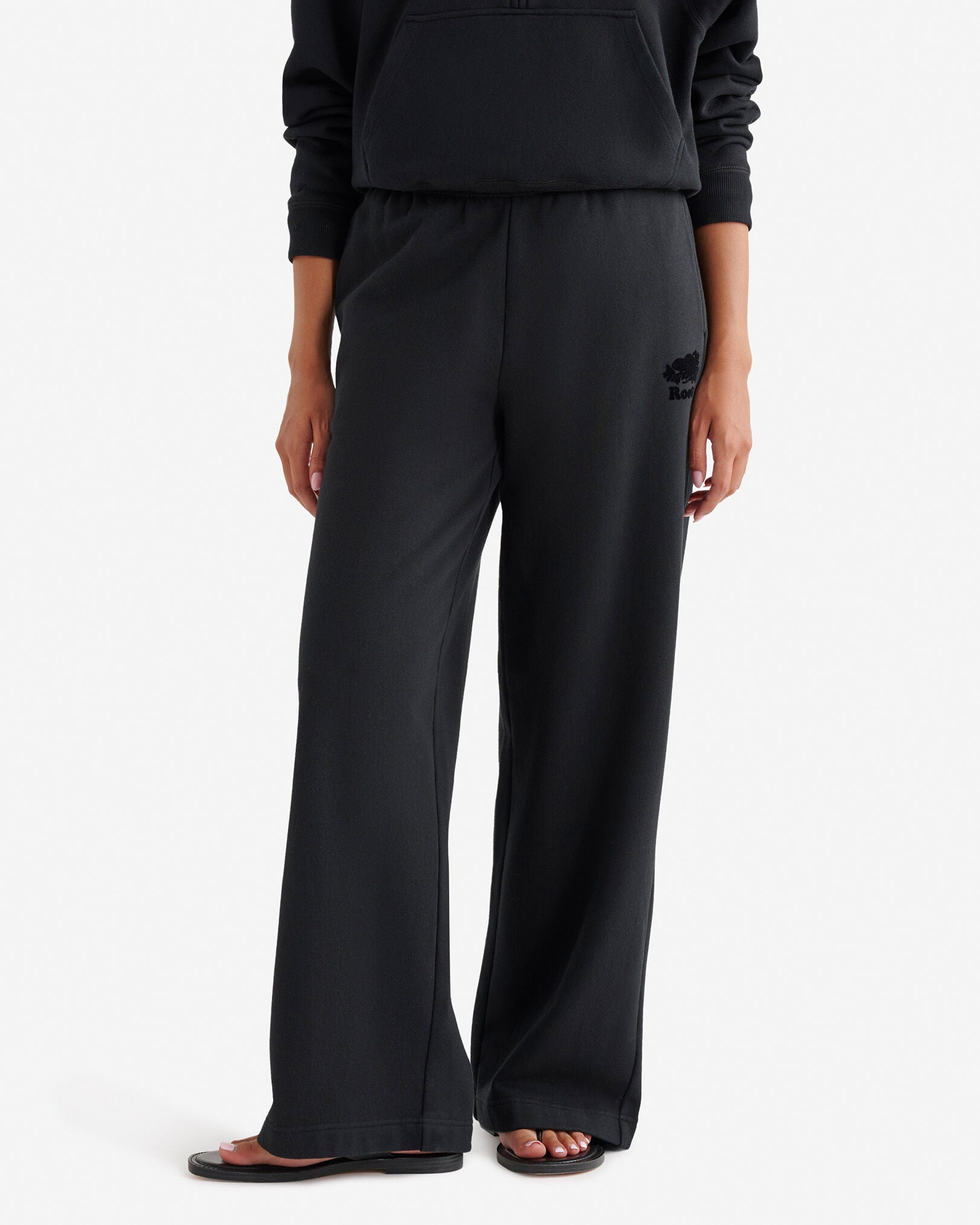 Organic Cooper Wide Leg Sweatpant