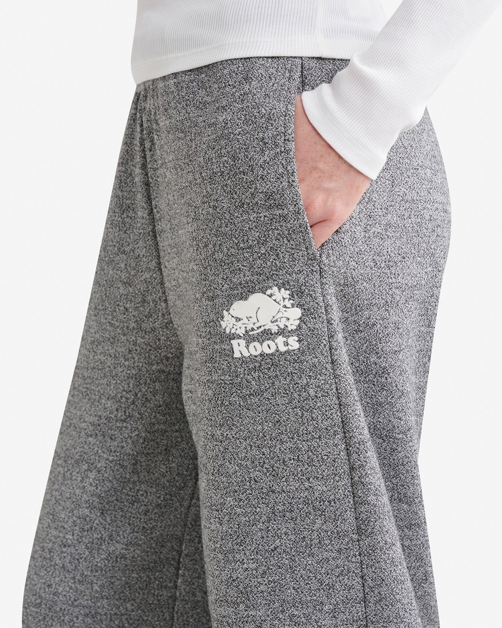 Organic Cooper Wide Leg Sweatpant