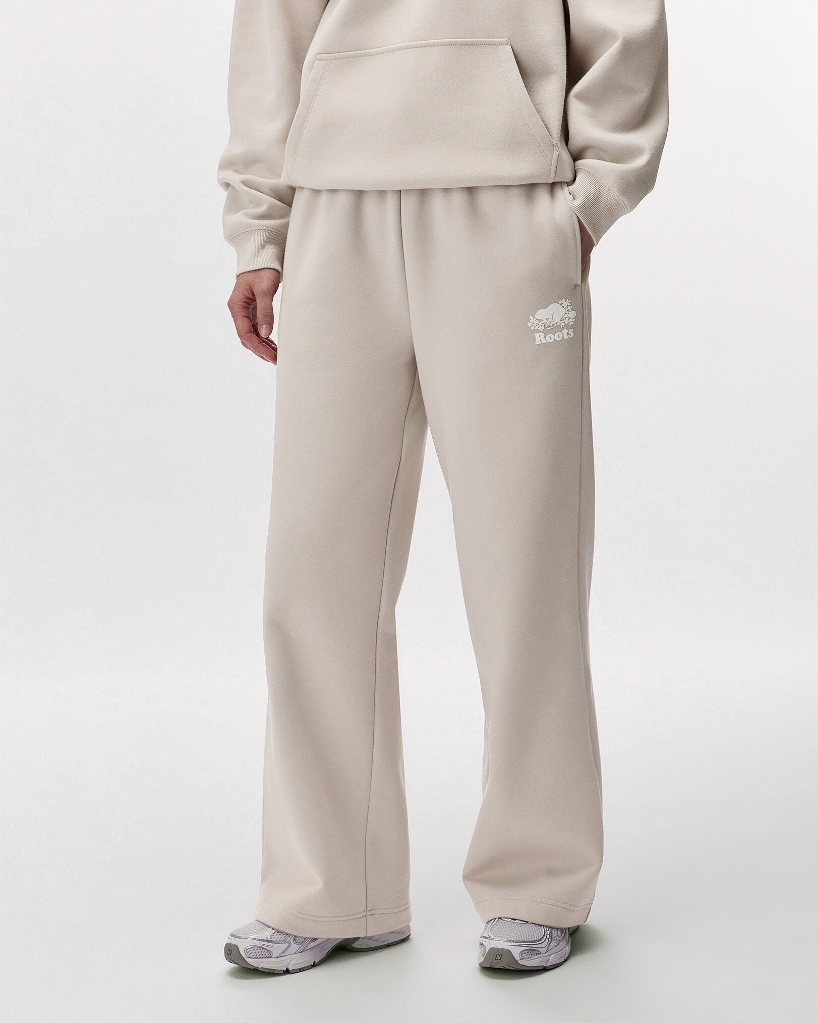Organic Cooper Wide Leg Sweatpant