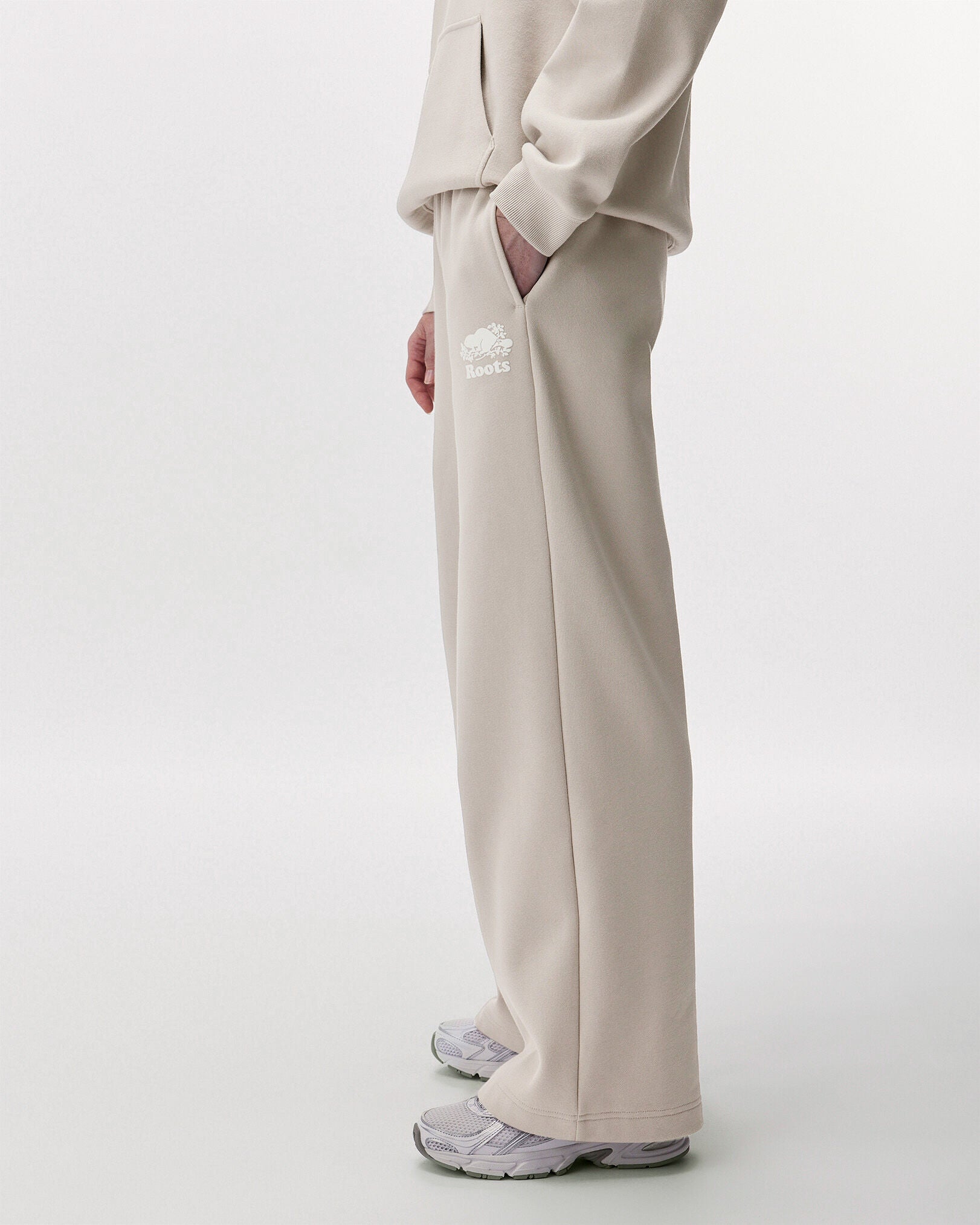 Organic Cooper Wide Leg Sweatpant