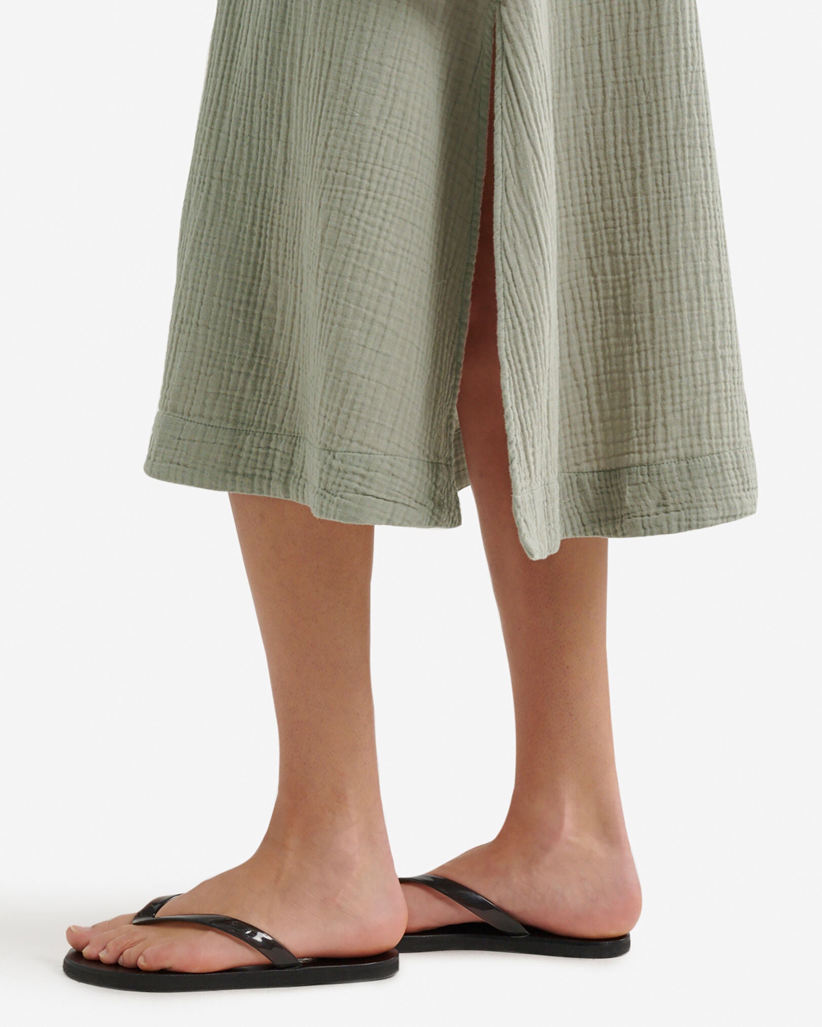 Isla Cotton Gauze Shirt Dress