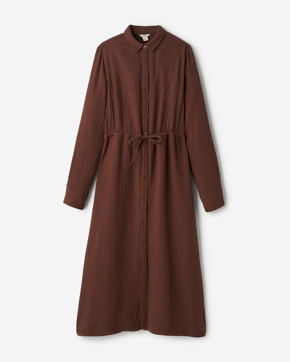 Isla Cotton Gauze Shirt Dress