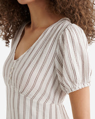 Isla Cotton Gauze Tea Dress