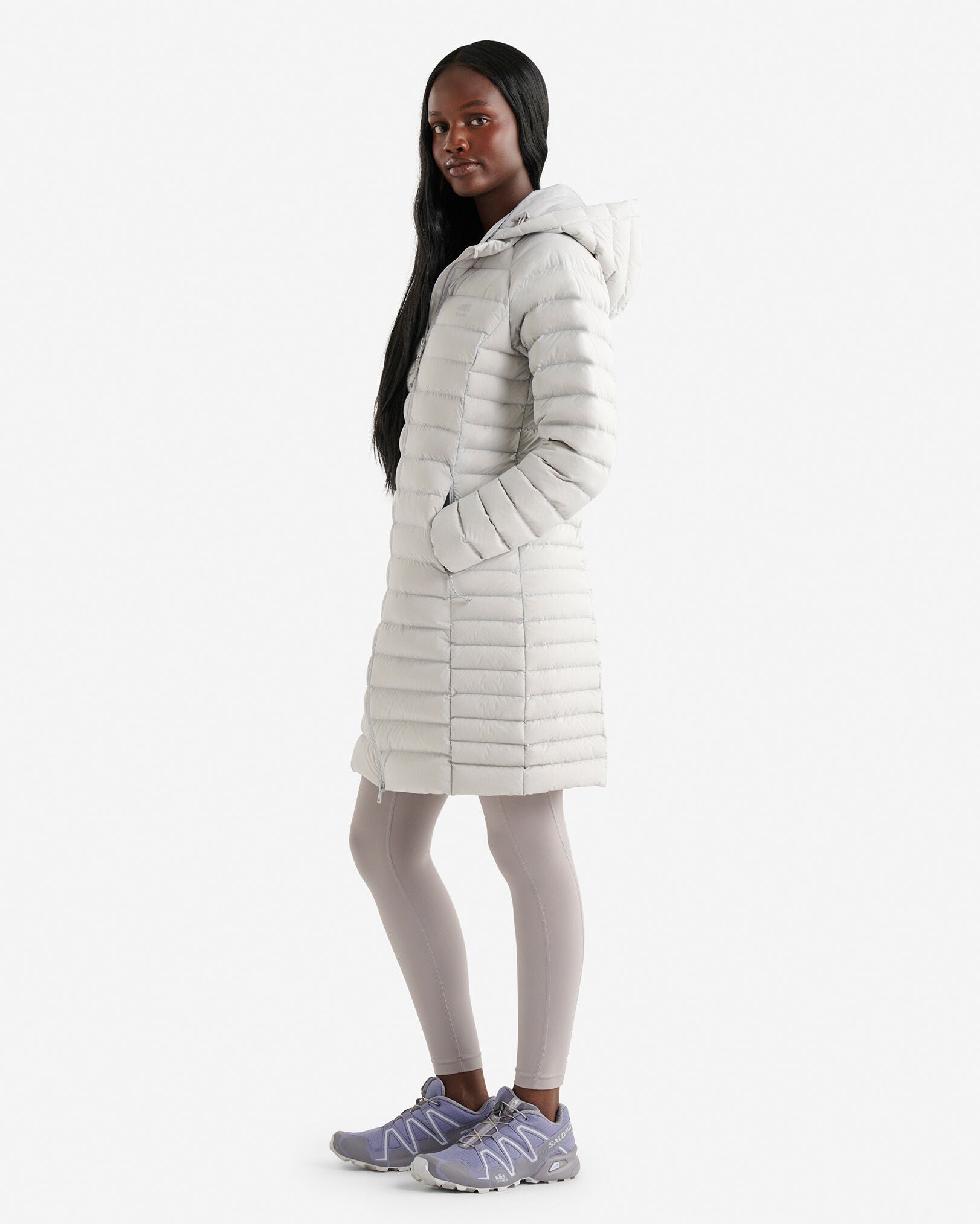 Roots Down Packable Long Jacket