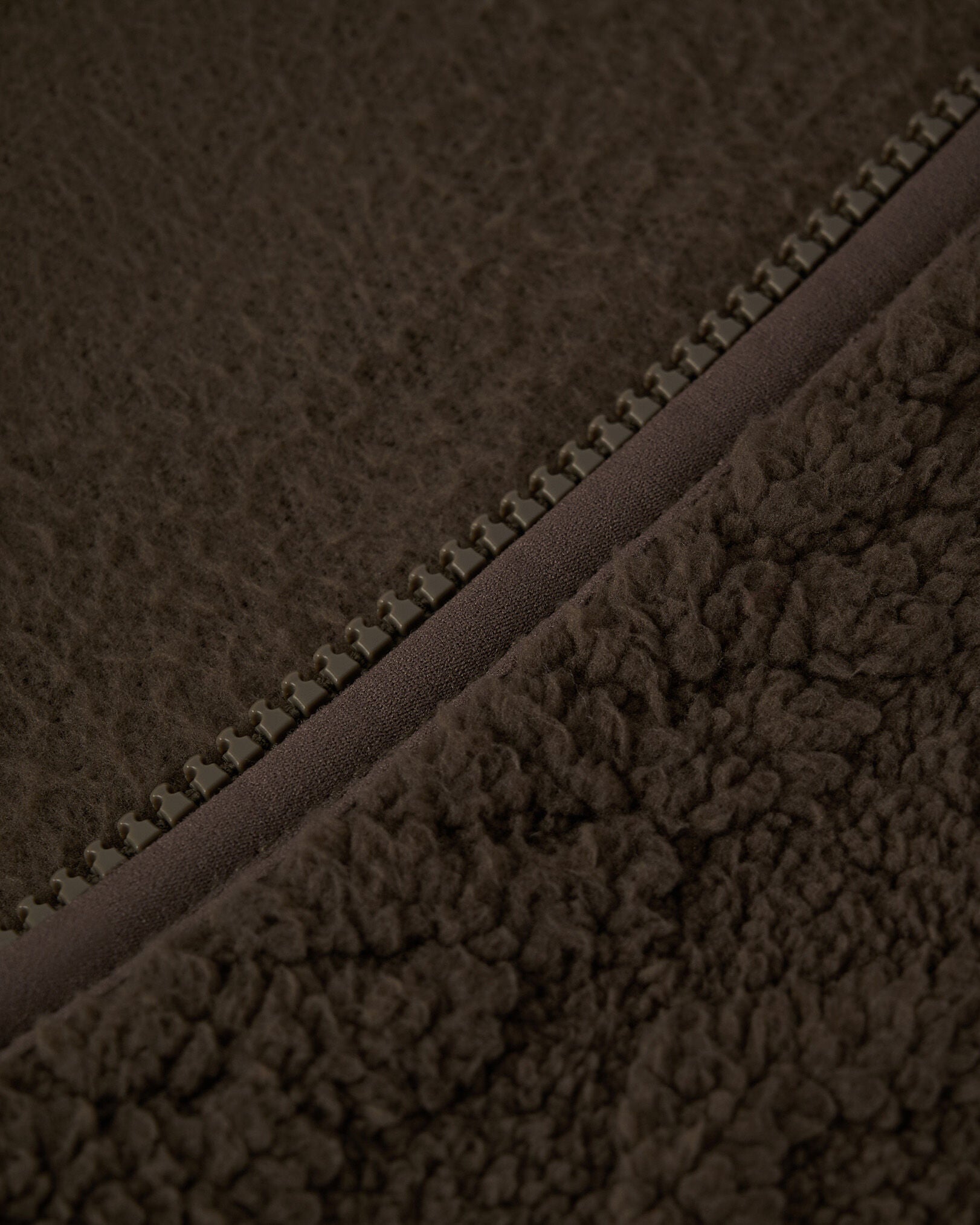 Cable Shearling Fleece Quarter Zip