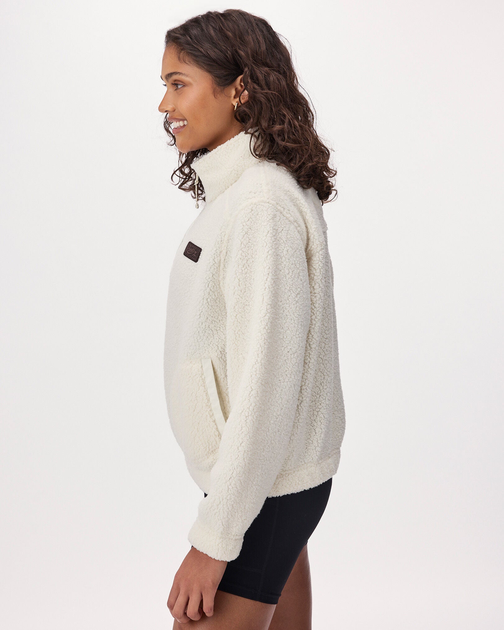 Alta Shearling Fleece Quarter Zip