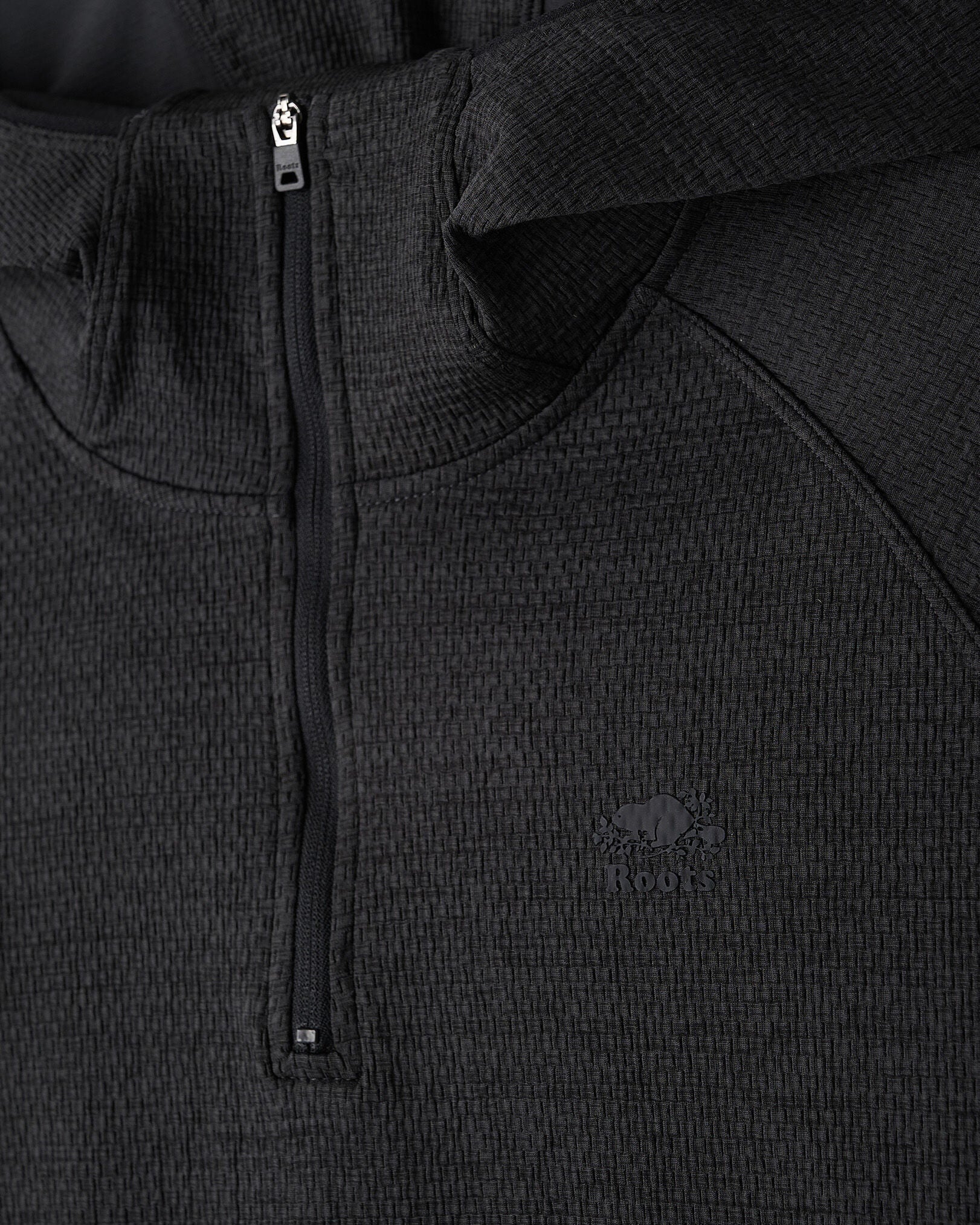 Active Textured Quarter Zip Hoodie