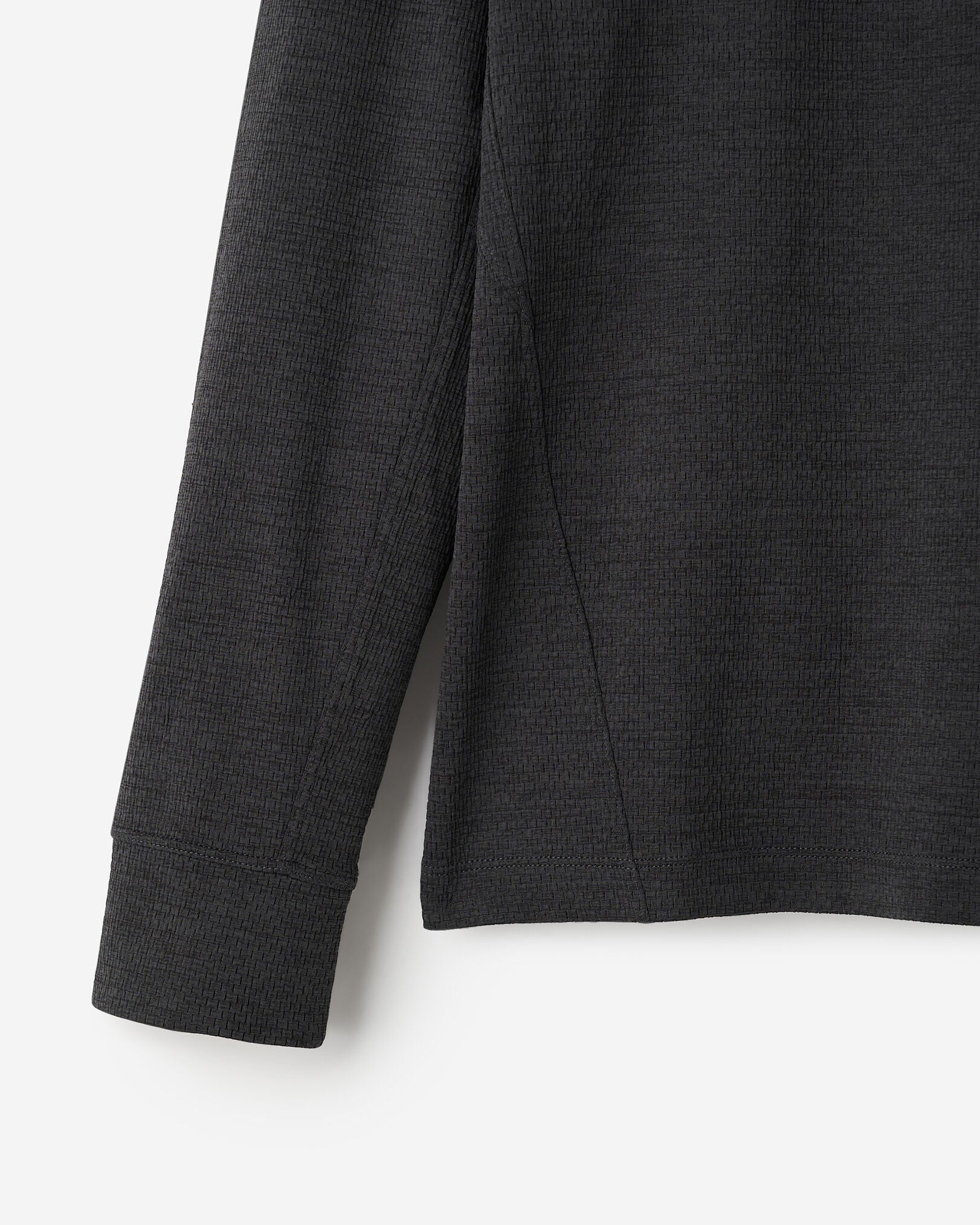 Active Textured Long Sleeve Top