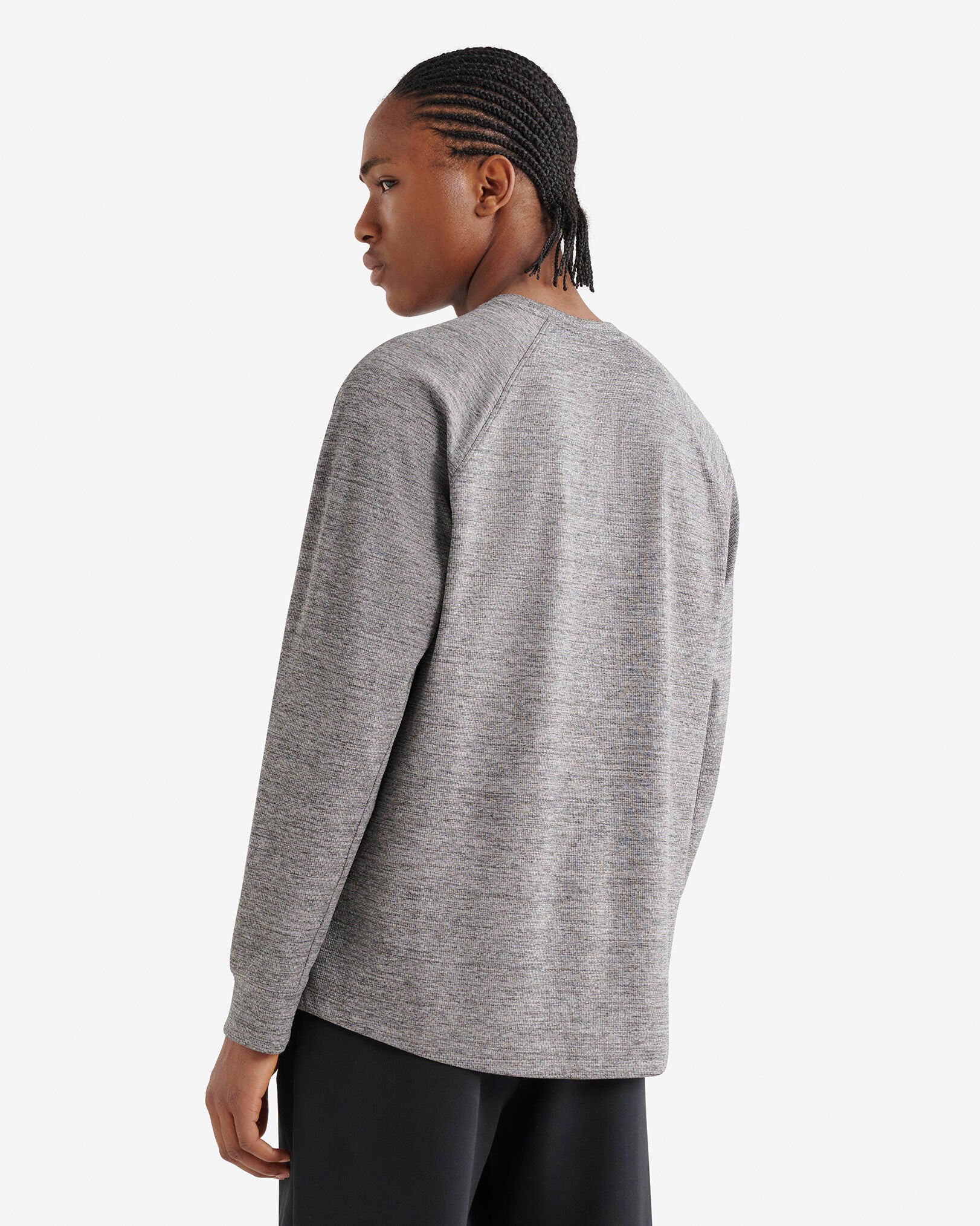 Active Textured Long Sleeve Top