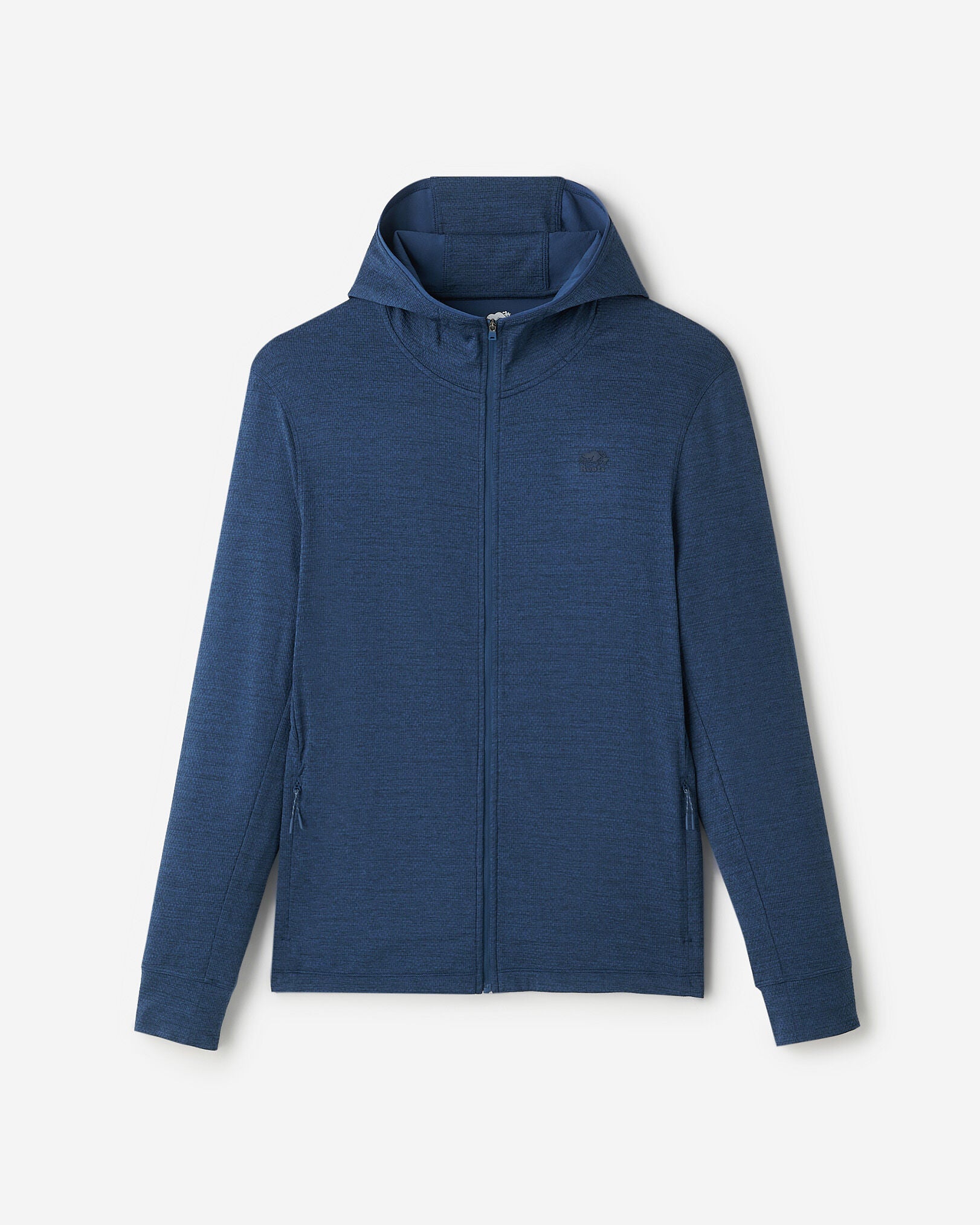 Active Textured Full Zip Hoodie