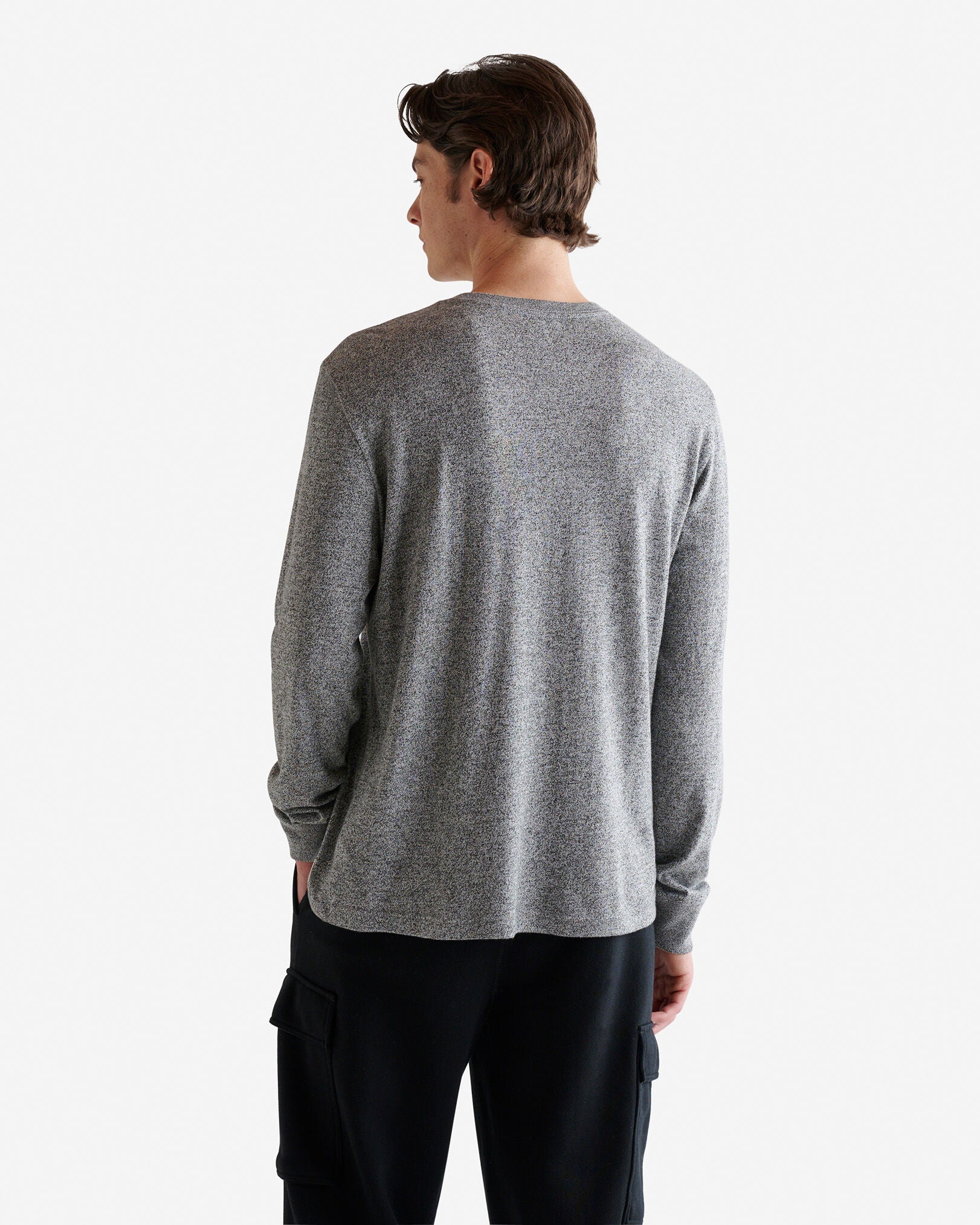 Mens Organic Cooper Beaver Long Sleeve T-shirt