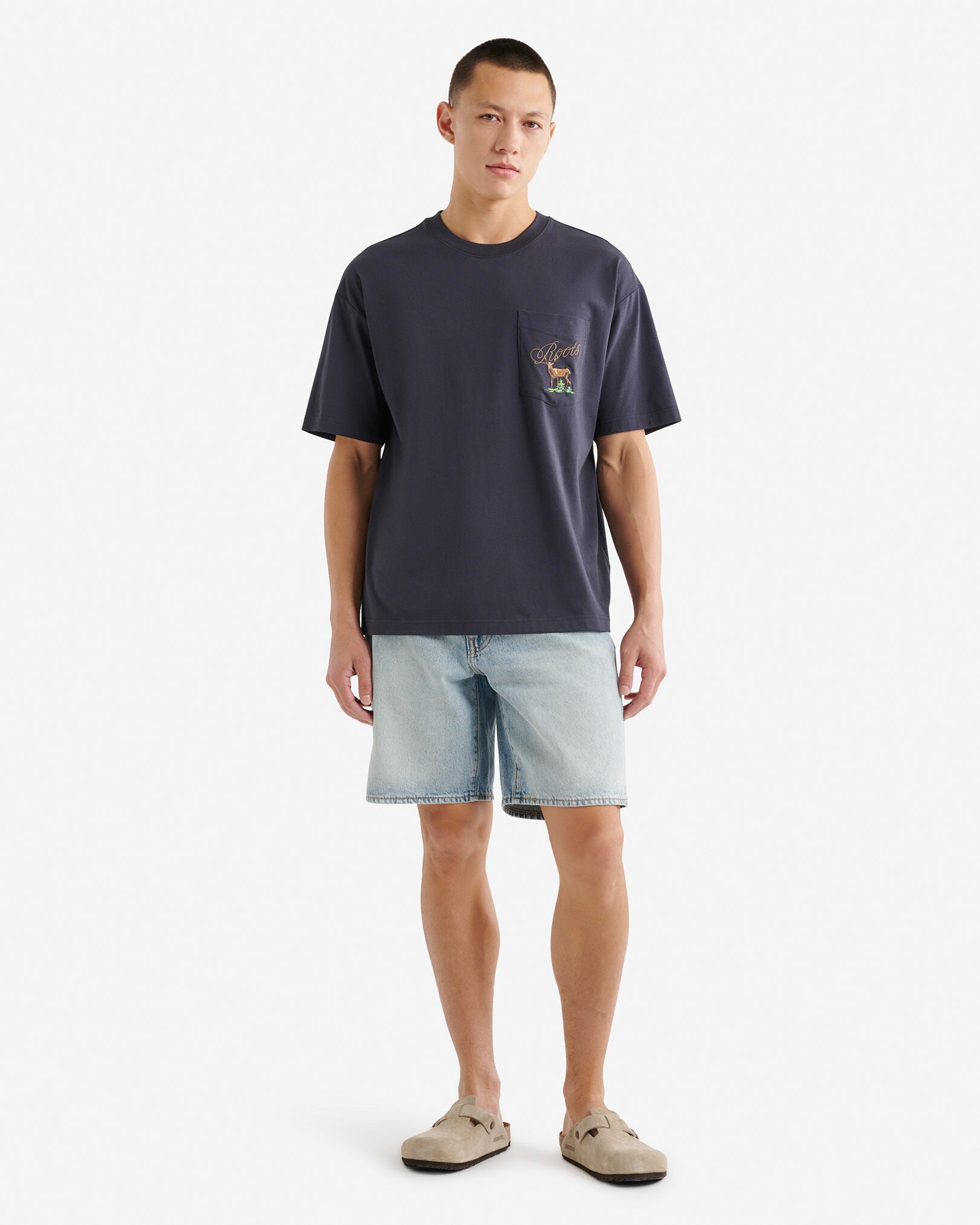 Mens Pocket Trail Relaxed T- Shirt