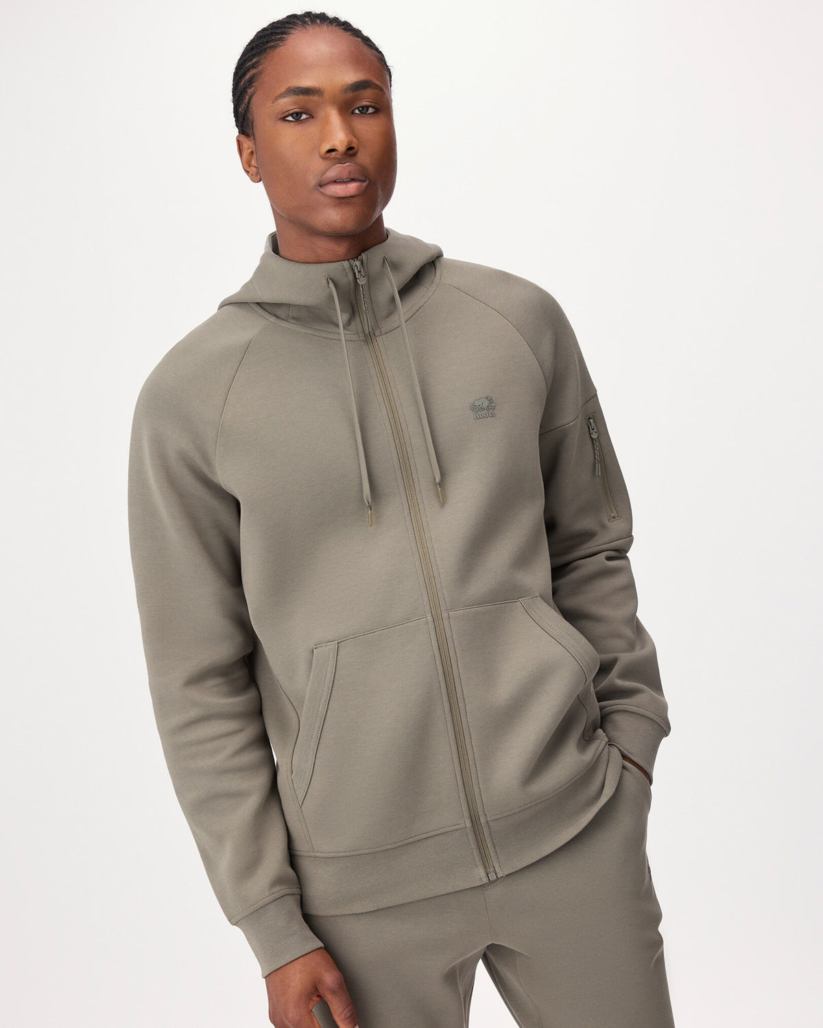 Recover Interlock Full Zip Hoodie