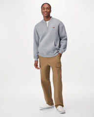 Beavermark Ribbed Collar Quarter Zip