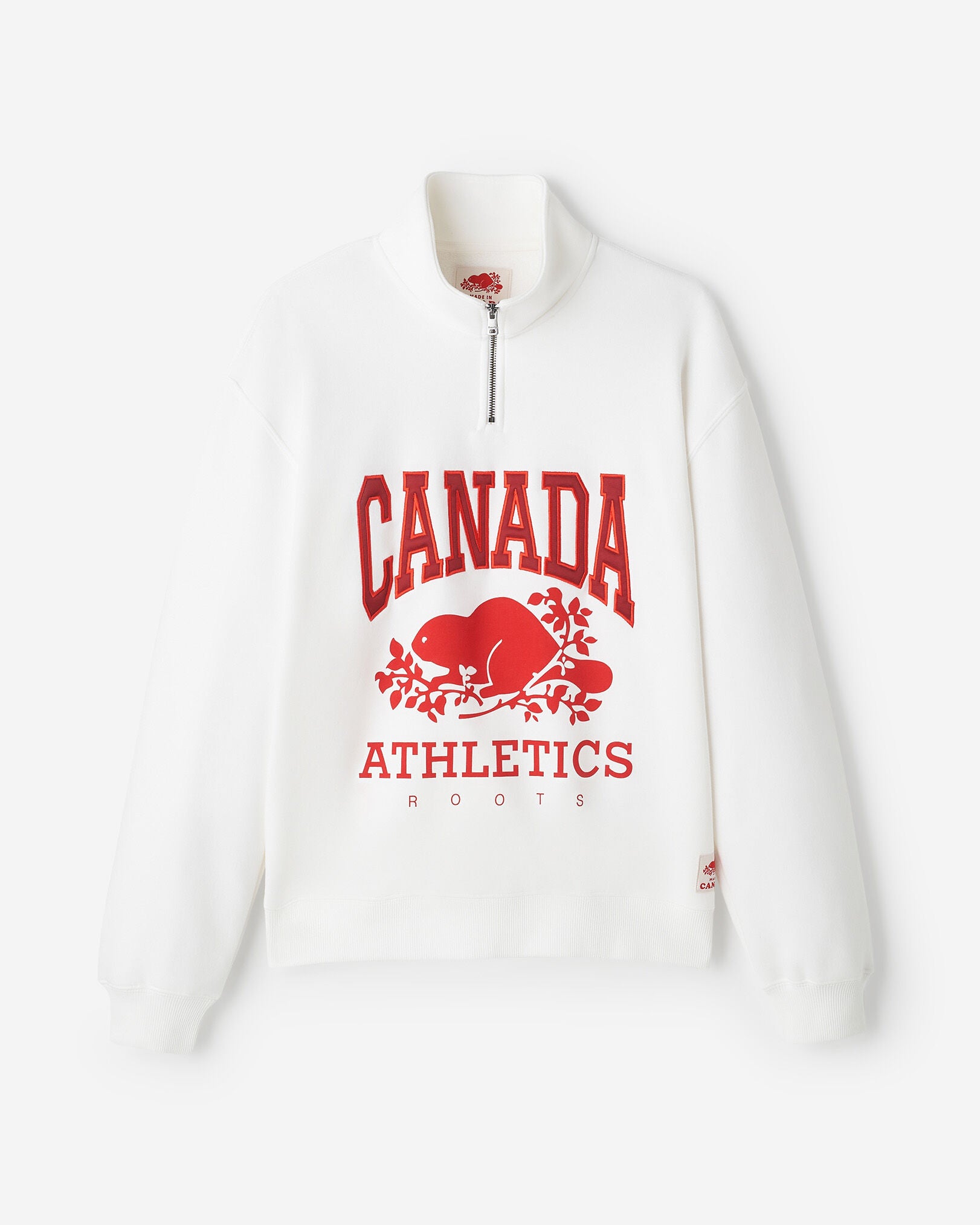 Mens Roots Canada Quarter Zip
