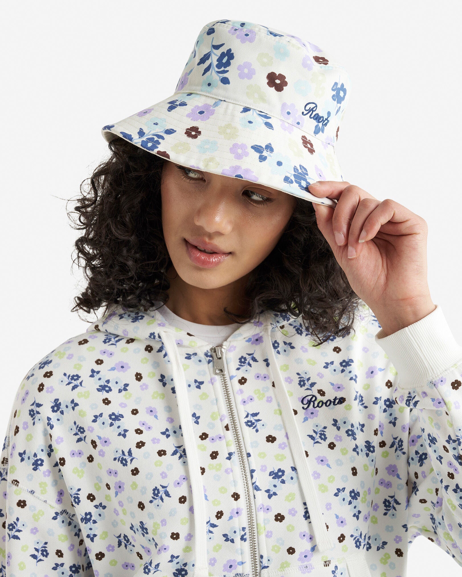 Floral Reversible Bucket Hat