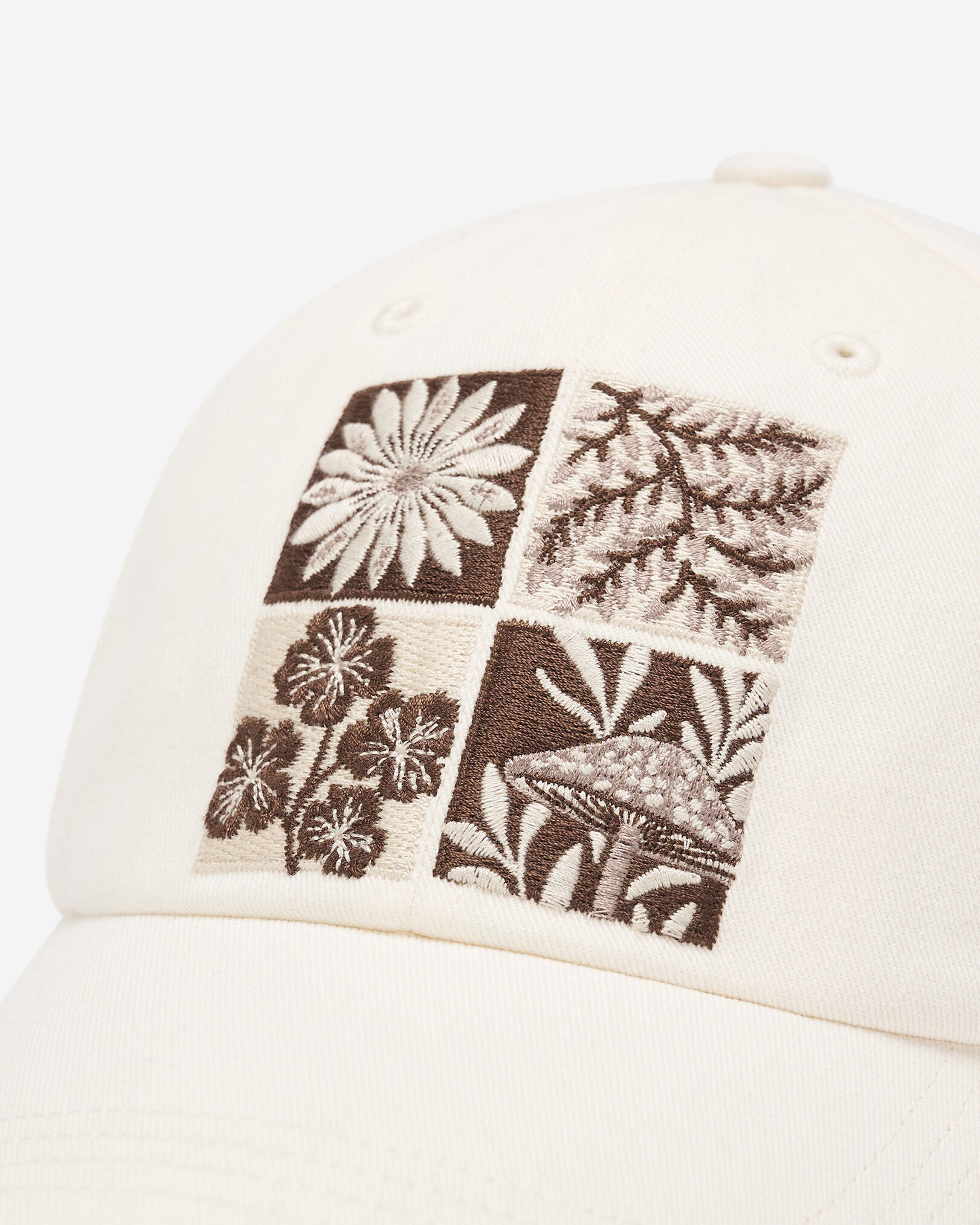 Roots Patchwork Baseball Cap
