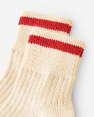Adult Cotton Cabin Ankle Sock 2 Pack