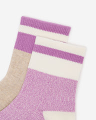 Adult Cotton Cabin Ankle Sock 2 Pack