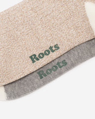 Adult Cotton Cabin Ankle Sock 2 Pack