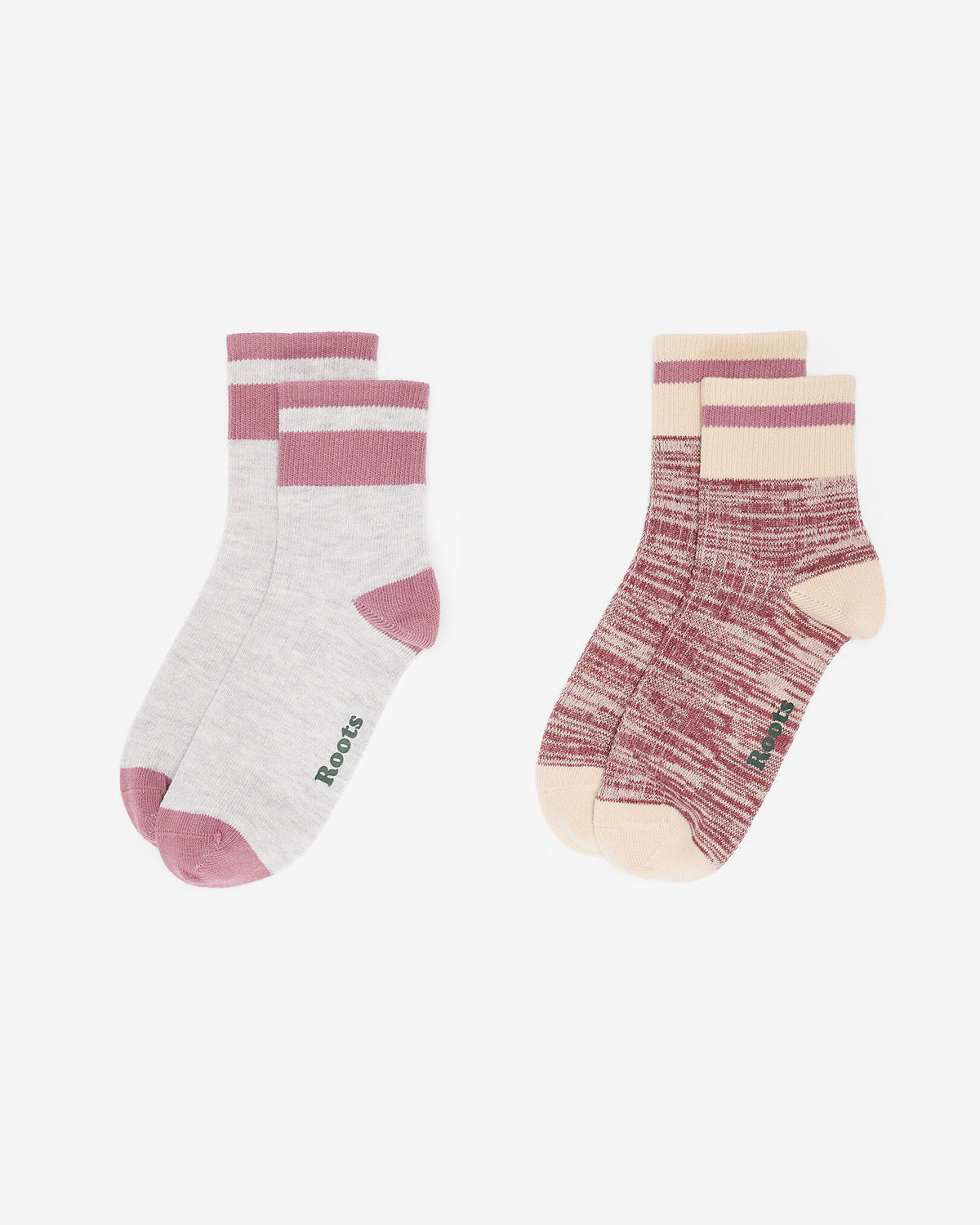 Adult Cotton Cabin Ankle Sock 2 Pack