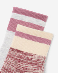 Adult Cotton Cabin Ankle Sock 2 Pack